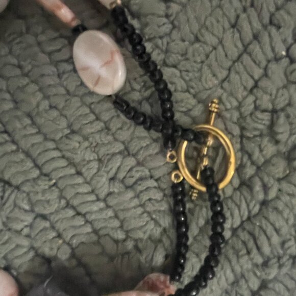 Agate Genuine stone Necklace 20 inch 219.7 grams - Picture 3 of 6